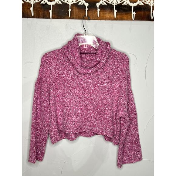 Sincerely Jules Crop Top Sweater Turtle Neck new XS‎ Boho - Picture 1 of 6